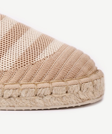  YARGICI Arkası Açık Triko Espadril