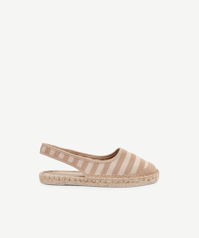  YARGICI Arkası Açık Triko Espadril