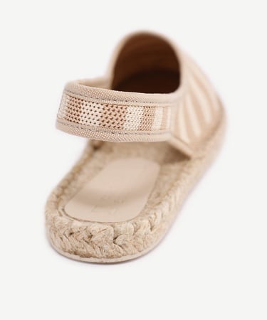  YARGICI Arkası Açık Triko Espadril