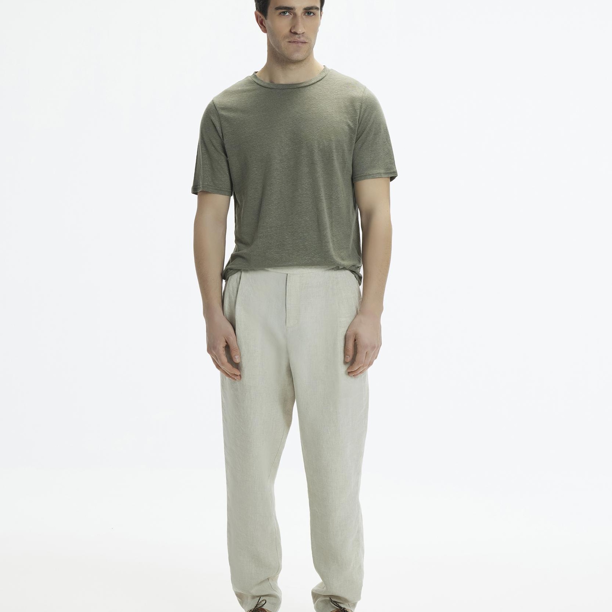 YARGICI Tapered Fit Pile Detaylı Fileto Cepli Pantolon