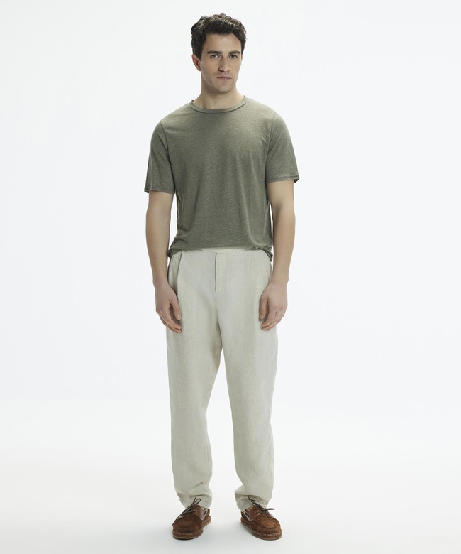  YARGICI Tapered Fit Pile Detaylı Fileto Cepli Pantolon