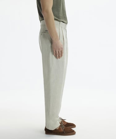  YARGICI Tapered Fit Pile Detaylı Fileto Cepli Pantolon