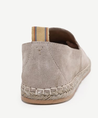  YARGICI Renk Detaylı Deri Espadril