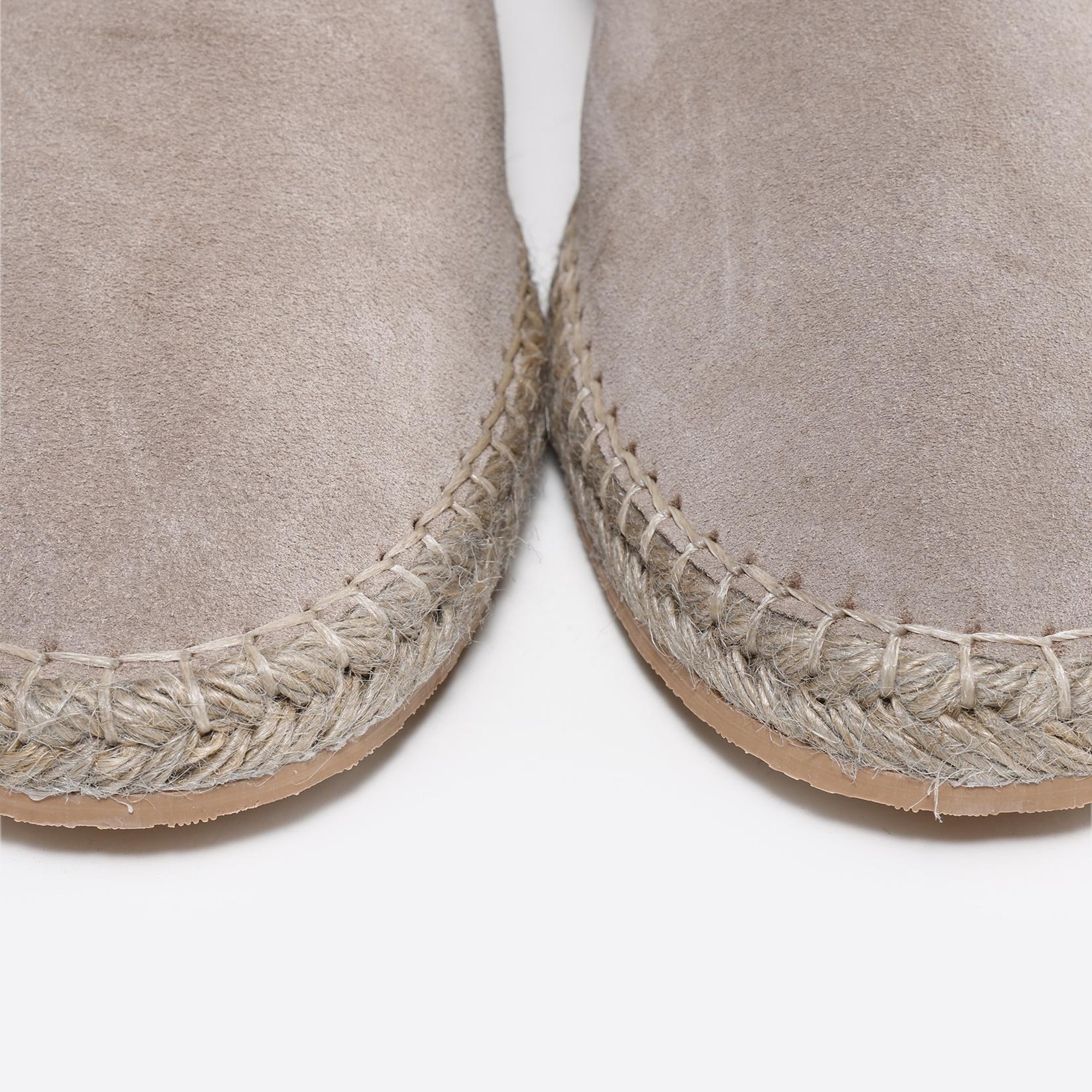 YARGICI Renk Detaylı Deri Espadril