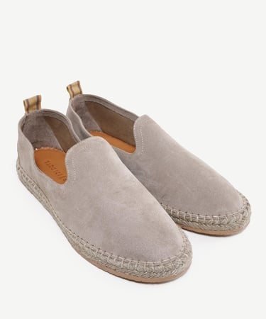  YARGICI Renk Detaylı Deri Espadril