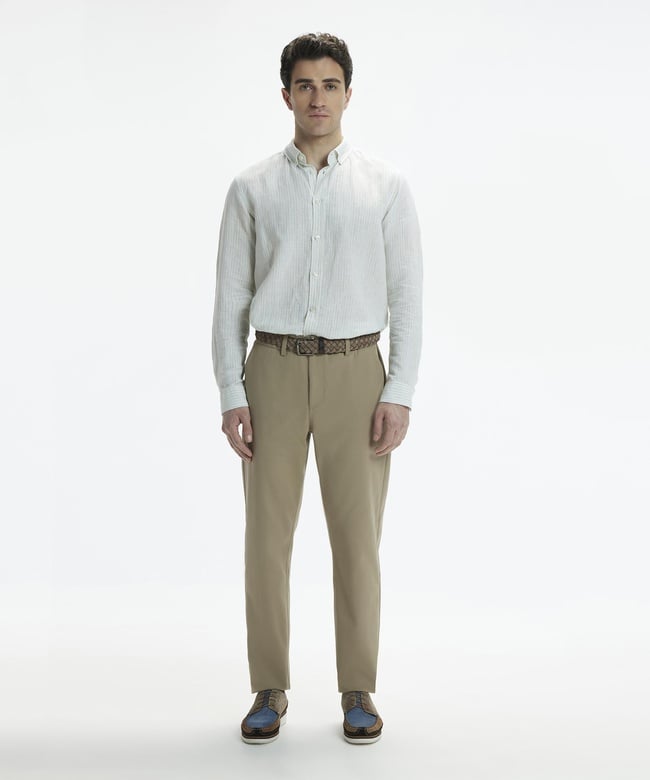  YARGICI Straight Fit Boru Paça Pantolon