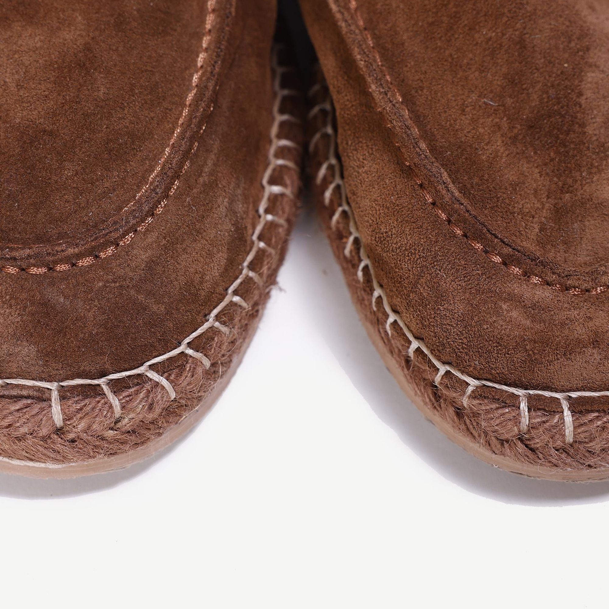 YARGICI Hasır Bağlı Deri Espadril