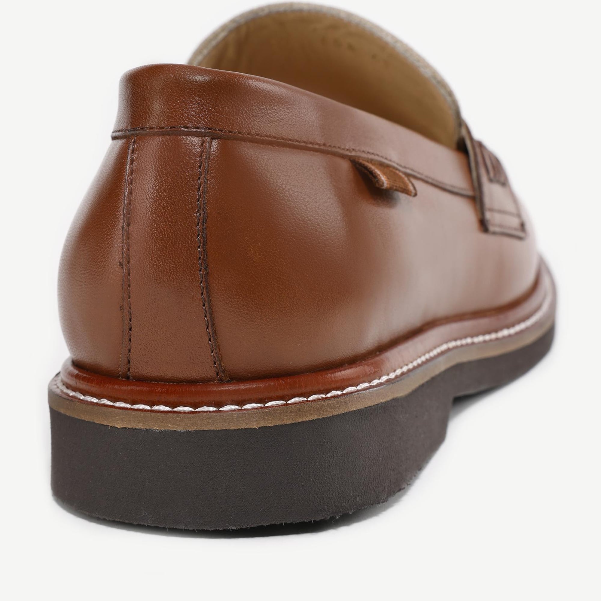 YARGICI Kanvas Detaylı Deri Loafer