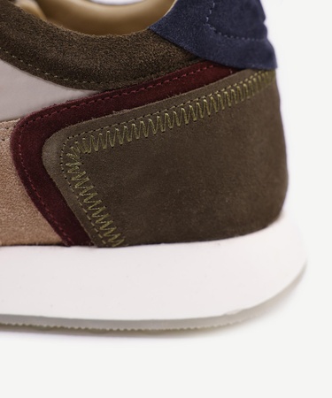  YARGICI File Detaylı Deri Sneaker