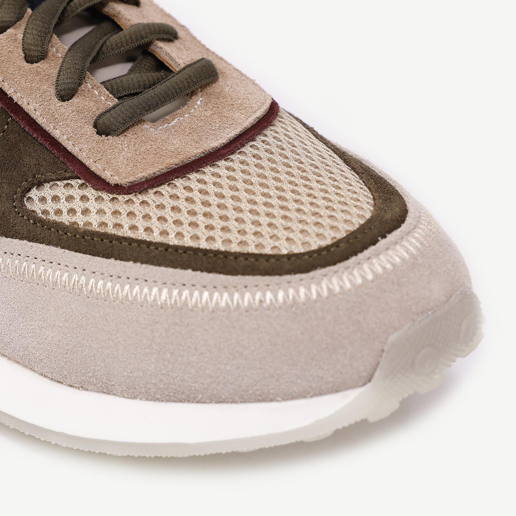 YARGICI File Detaylı Deri Sneaker