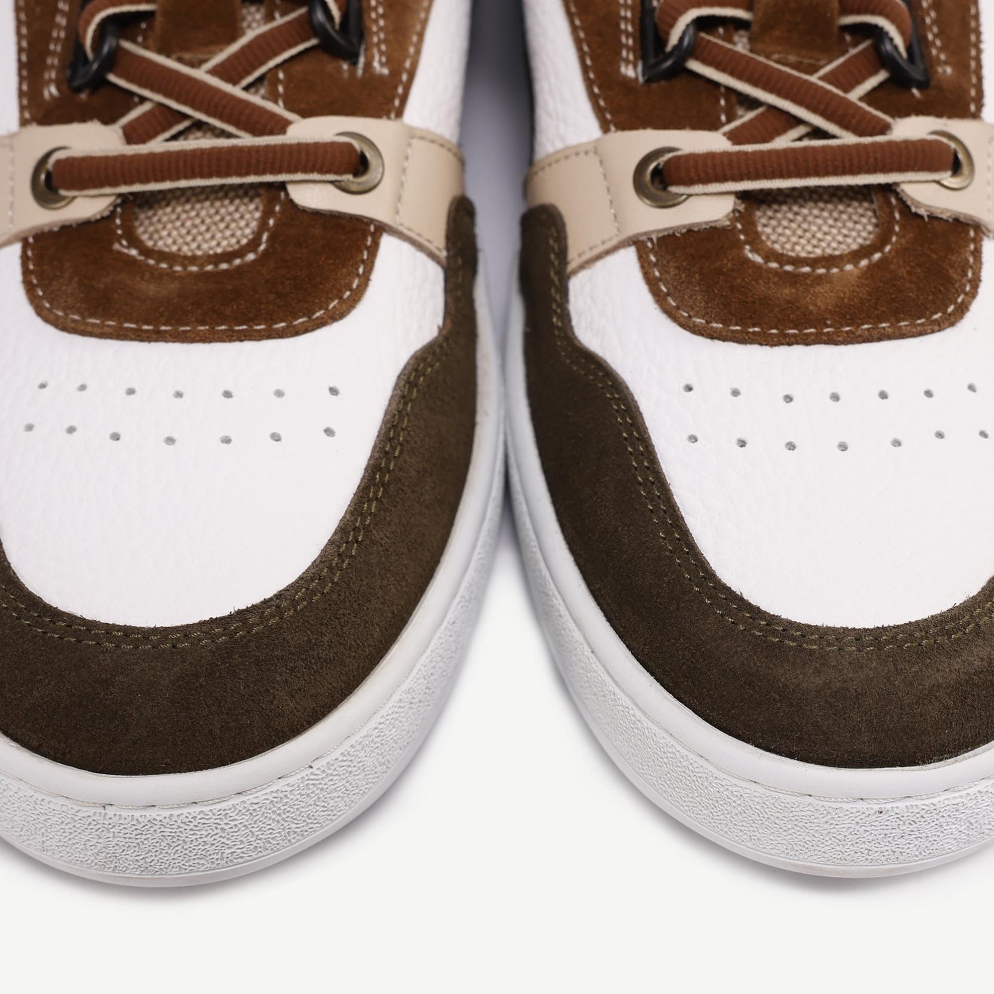 YARGICI Parçalı Deri Sneaker