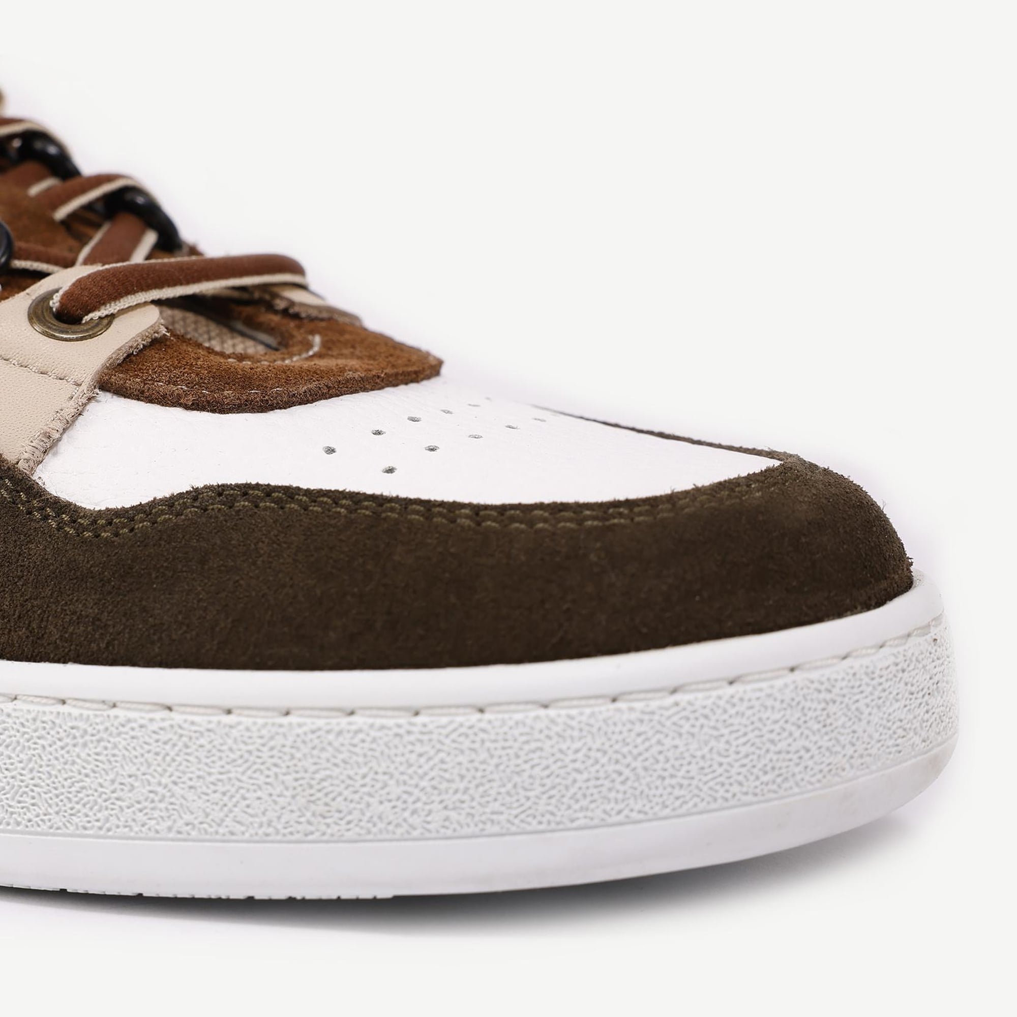 YARGICI Parçalı Deri Sneaker