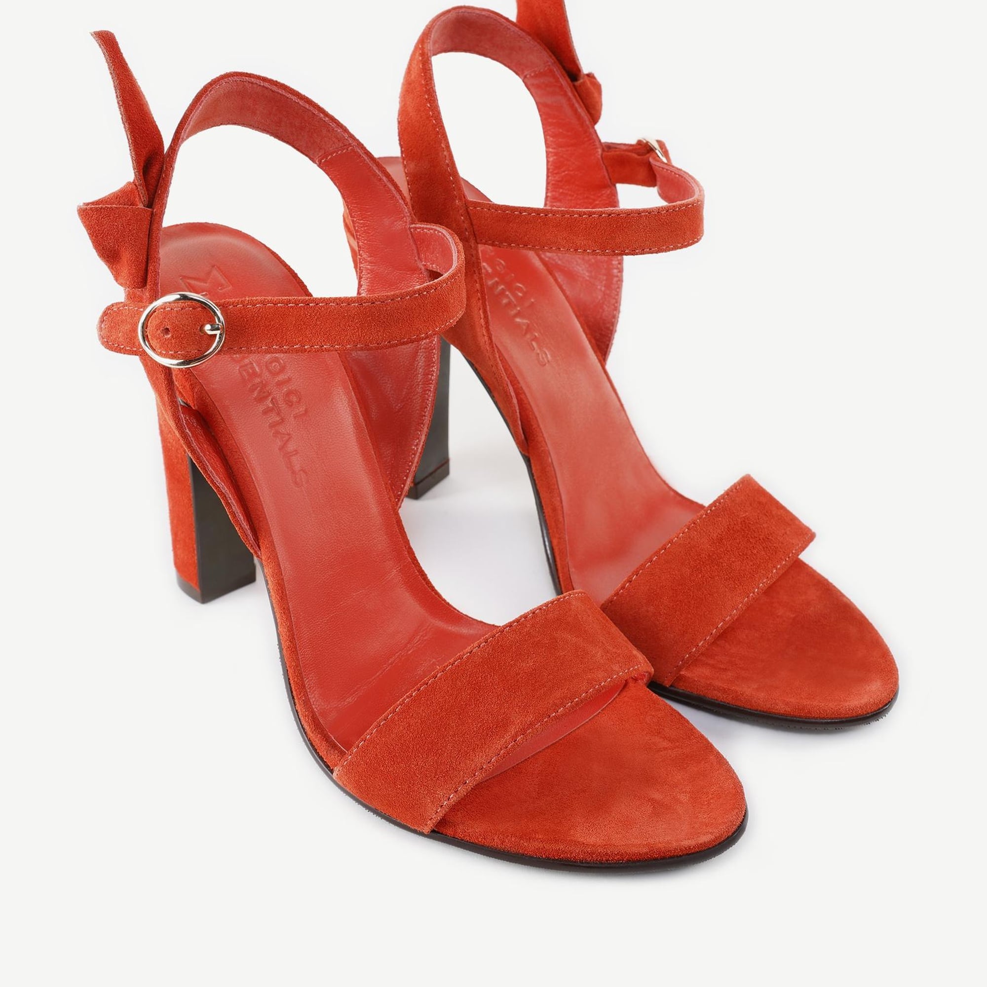 YARGICI Fiyonk Detaylı Deri Topuklu Ayakkabı