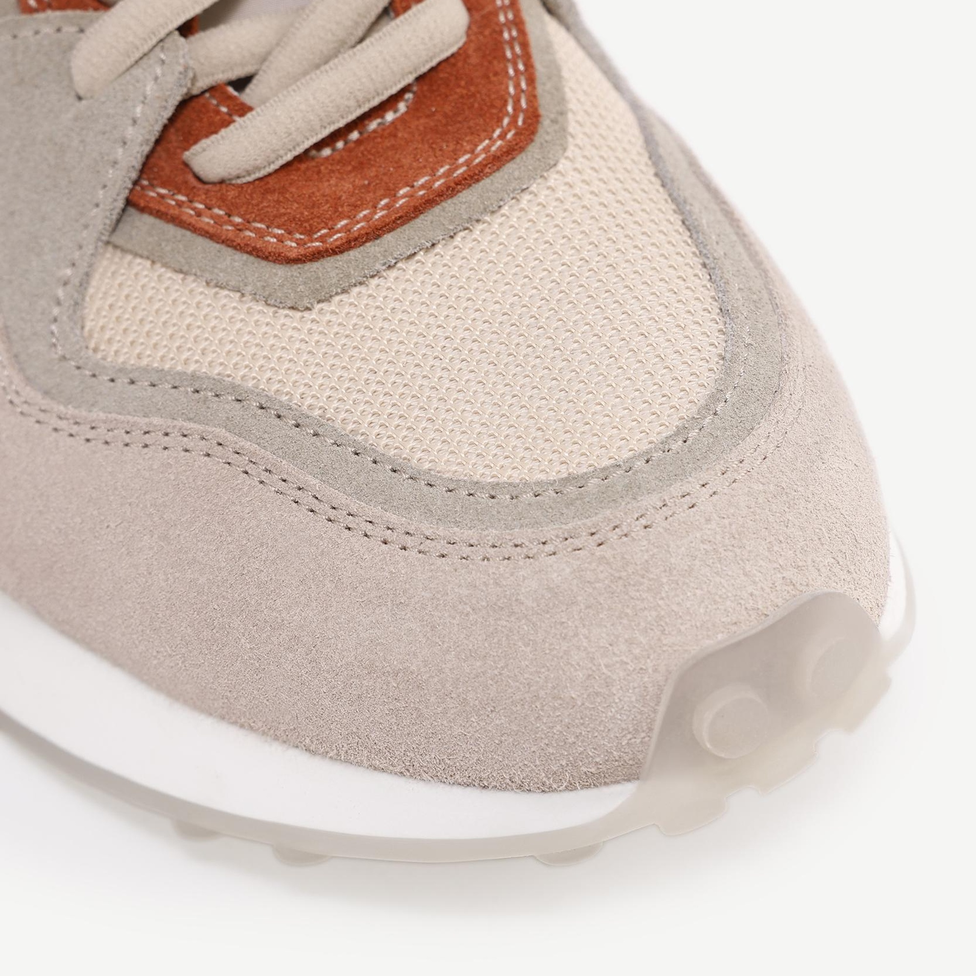 YARGICI Kumaş Detaylı Deri Sneaker