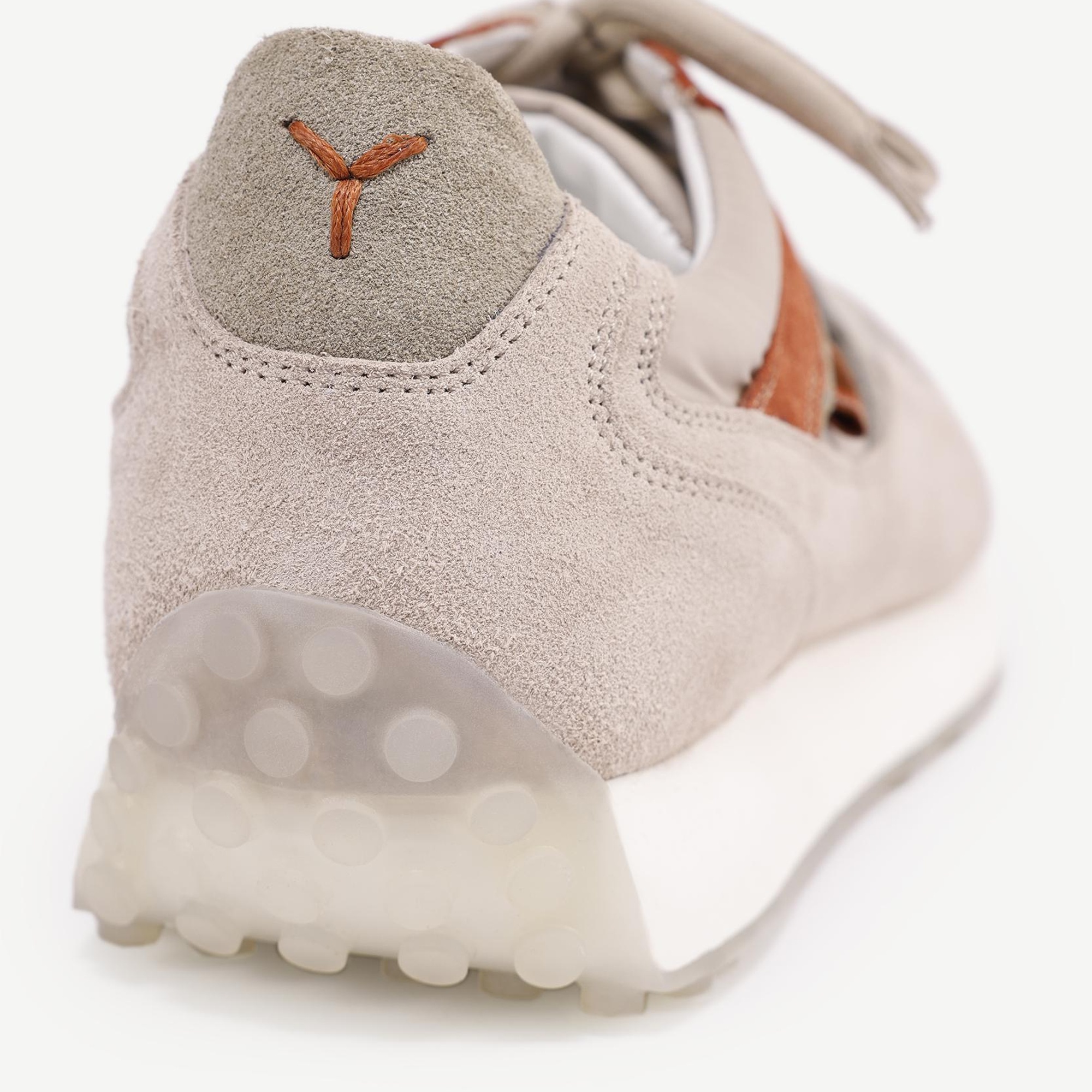 YARGICI Kumaş Detaylı Deri Sneaker