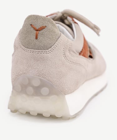  YARGICI Kumaş Detaylı Deri Sneaker