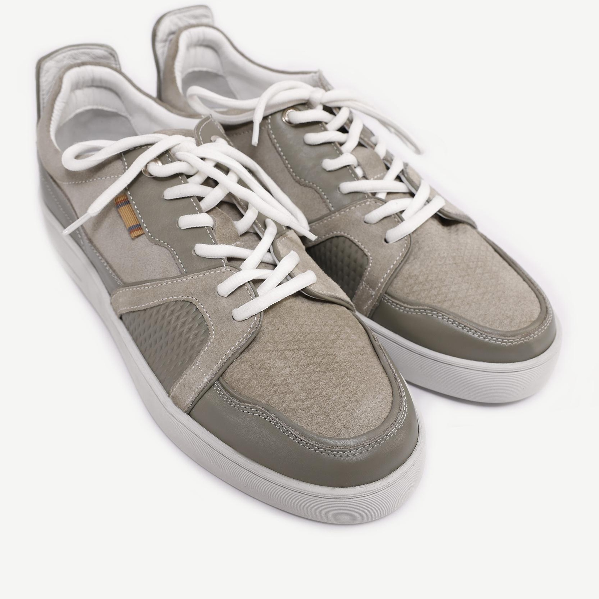 YARGICI Deri-Süet Detaylı Sneaker