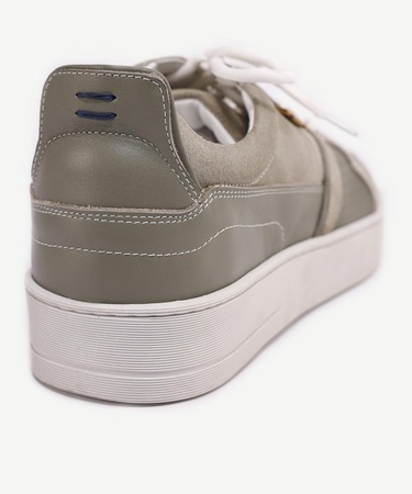  YARGICI Deri-Süet Detaylı Sneaker