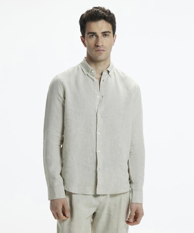  Regular Kalıp Yaka Düğmeli Gömlek