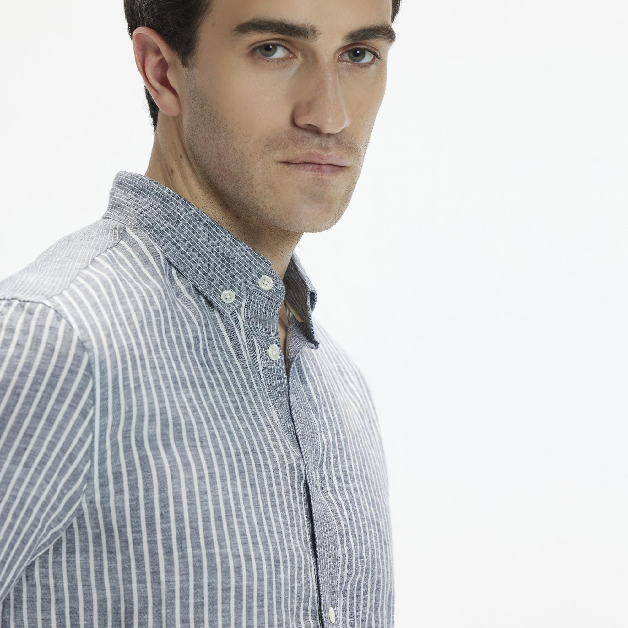 YARGICI Blok Renkli Uzun Kollu Gömlek