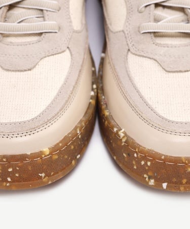  YARGICI Deri Keten Sneaker