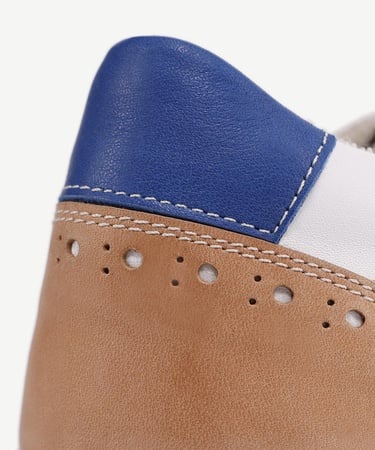  YARGICI Retro Görünümlü Deri Spor Sneakers