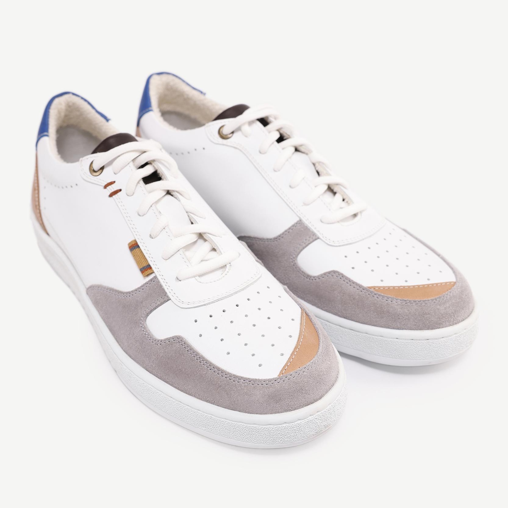 YARGICI Retro Görünümlü Deri Spor Sneakers