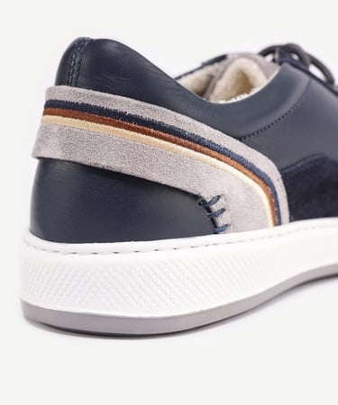  YARGICI Deri Bağlı Sneakers