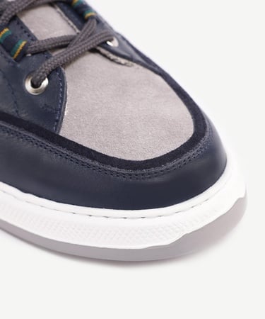  YARGICI Deri Bağlı Sneakers