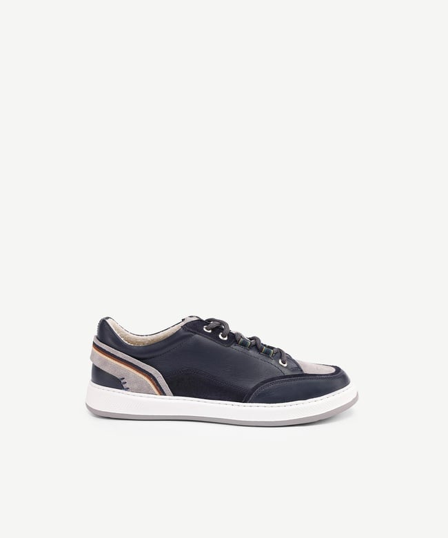  YARGICI Deri Bağlı Sneakers