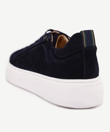  YARGICI Silikon Kabartmanlı Deri Bağlı Sneakers