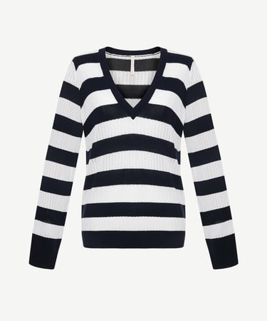  YARGICI V Yaka Uzun Kollu Kazak