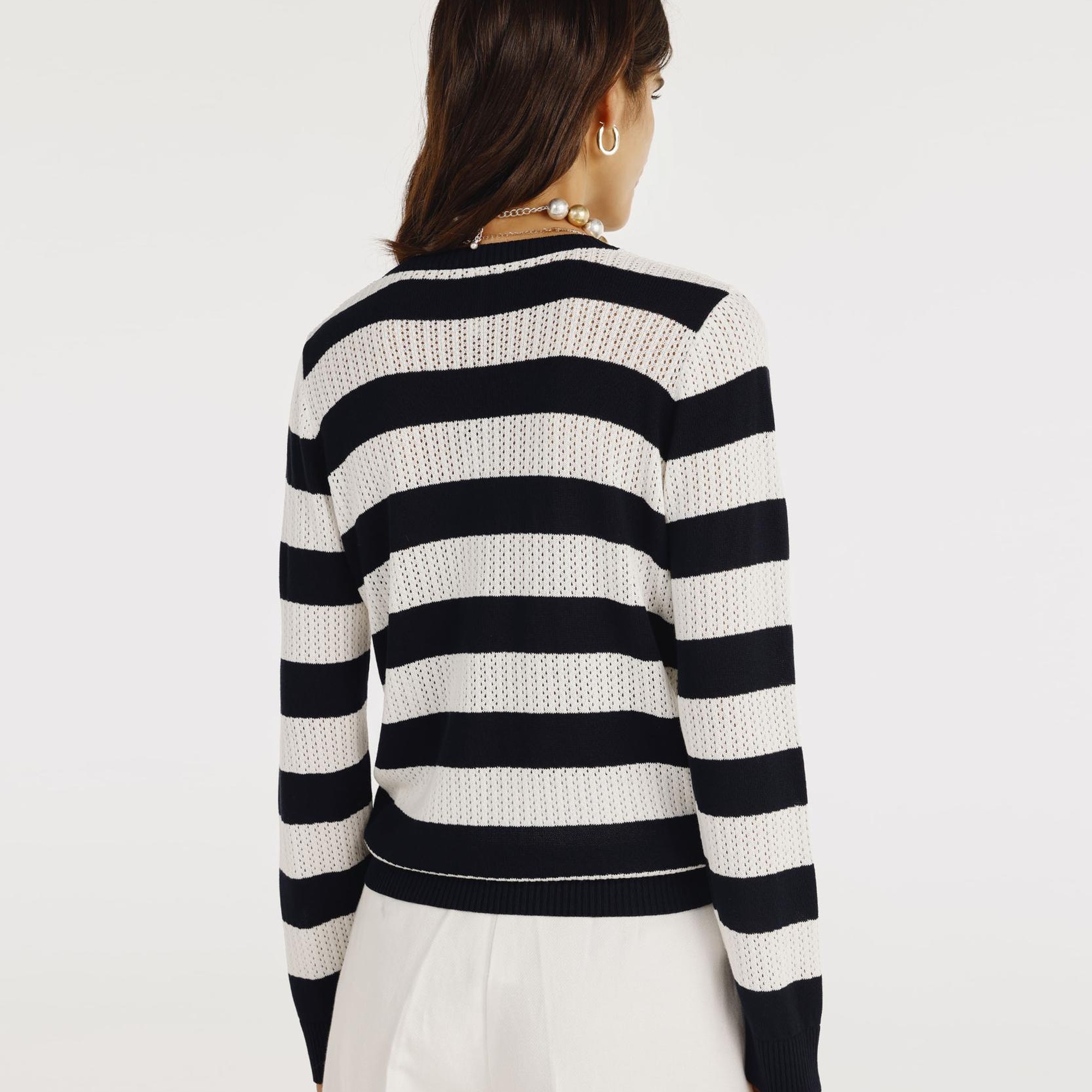 YARGICI V Yaka Uzun Kollu Kazak