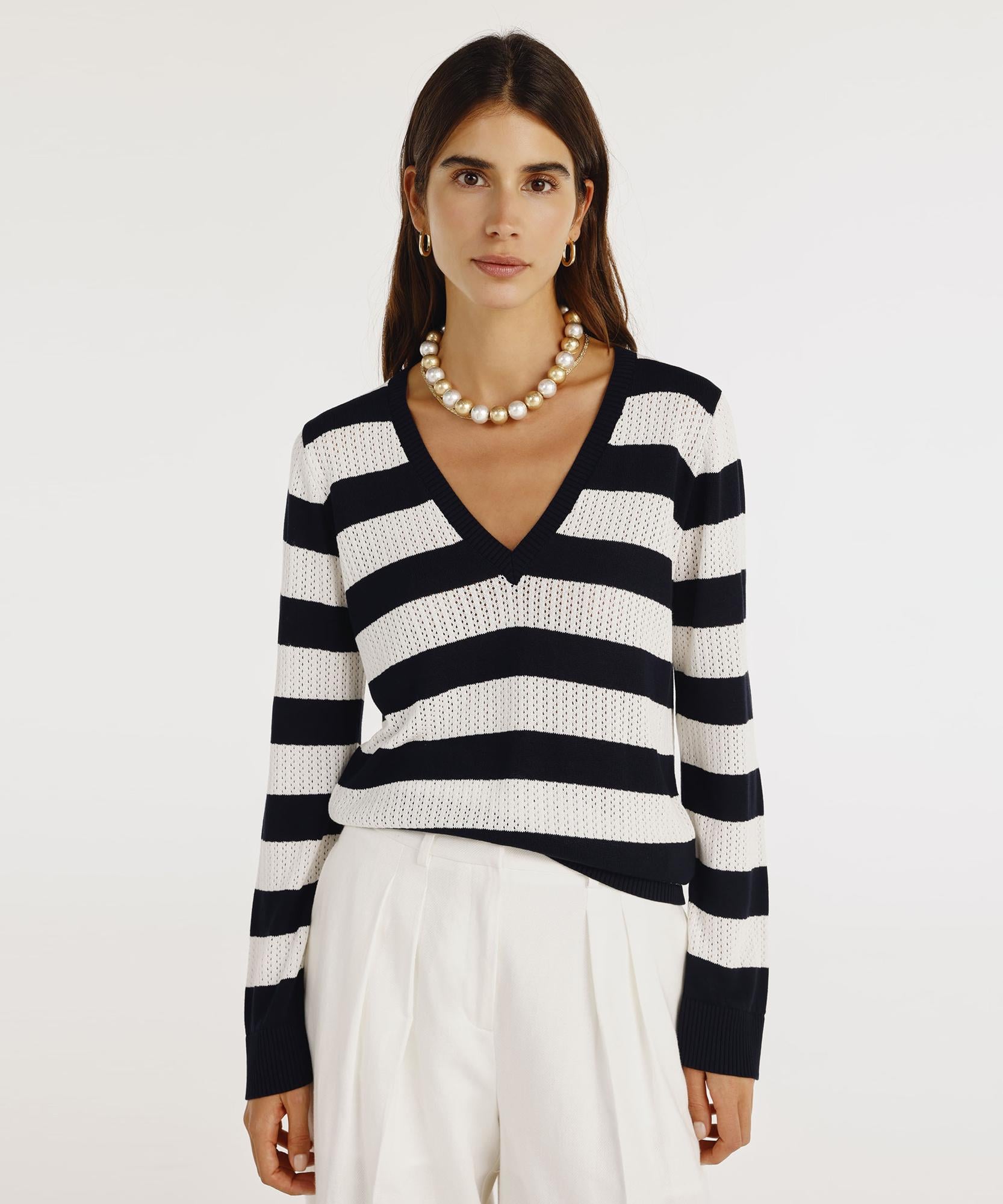  YARGICI V Yaka Uzun Kollu Kazak