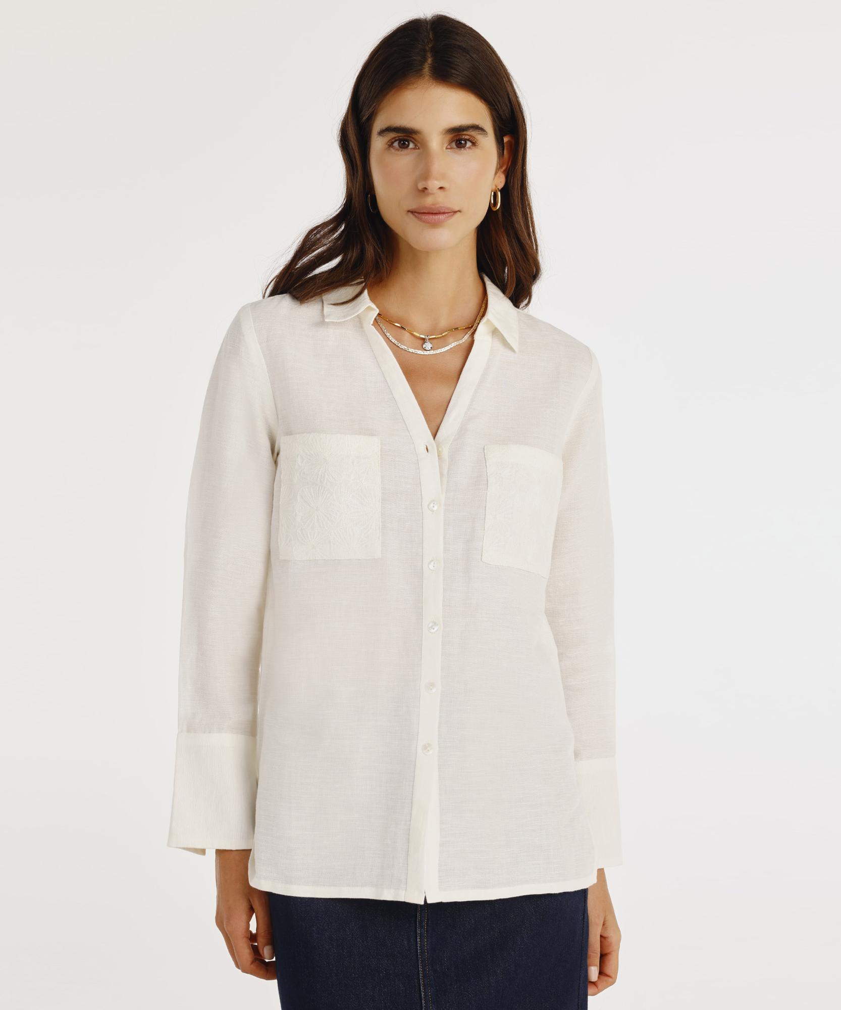  YARGICI Cep Detaylı Gömlek