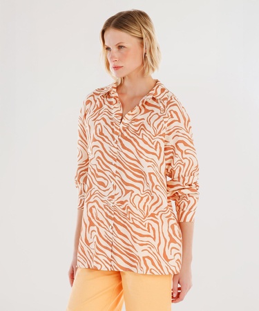  YARGICI Geniş Yaka Uzun Kol Gömlek