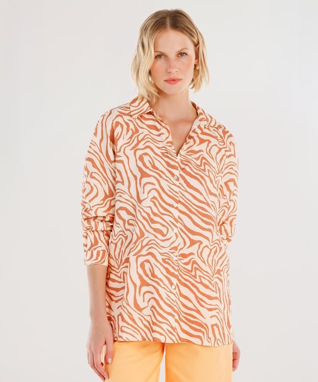  YARGICI Geniş Yaka Uzun Kol Gömlek