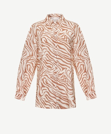  YARGICI Geniş Yaka Uzun Kol Gömlek