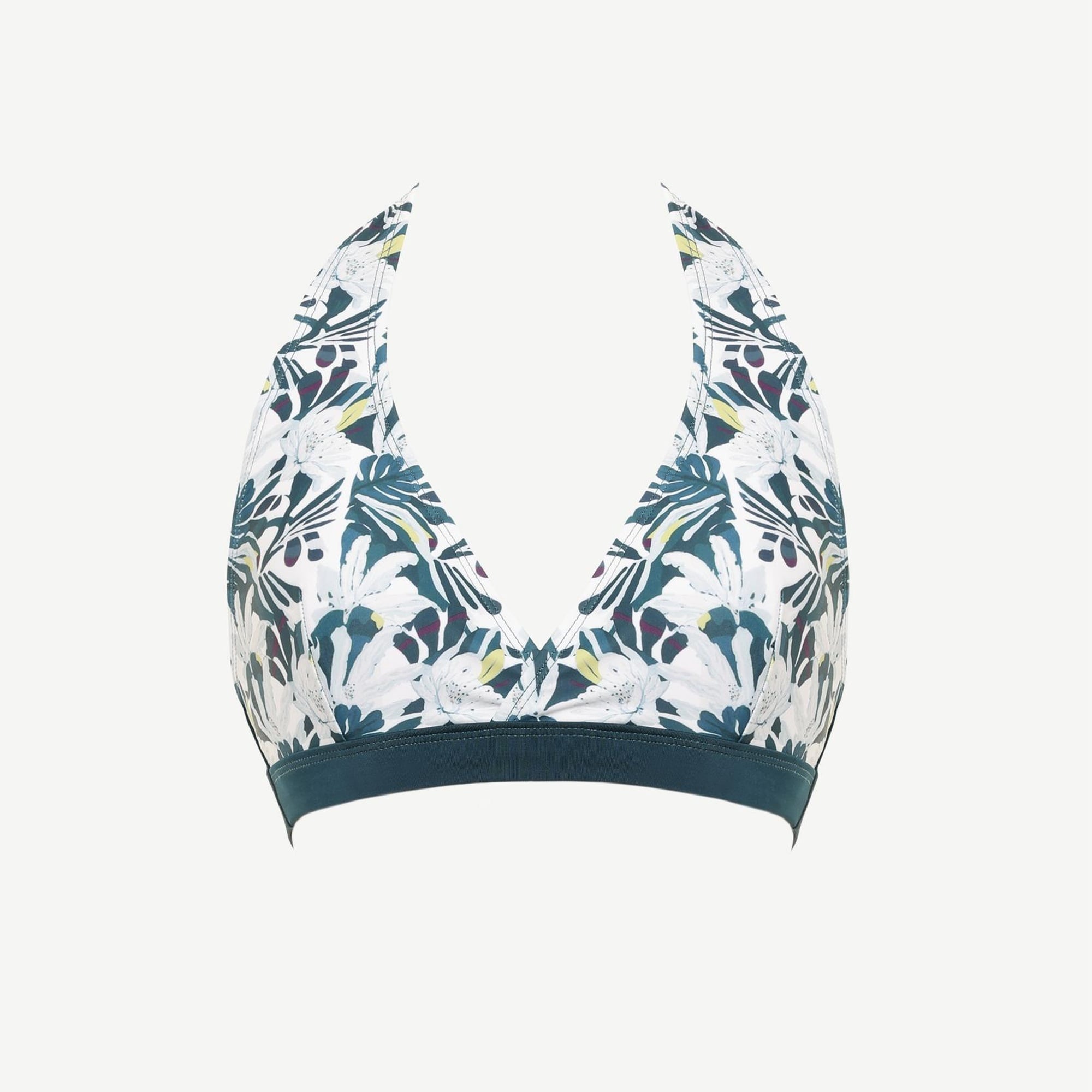 YARGICI Bağlama Detaylı Kruvaze Bikini Üst