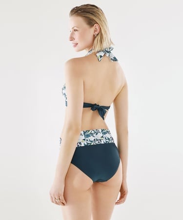  YARGICI Bağlama Detaylı Kruvaze Bikini Üst