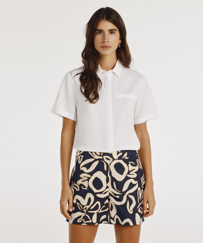  YARGICI Beli Fermuarlı Şort