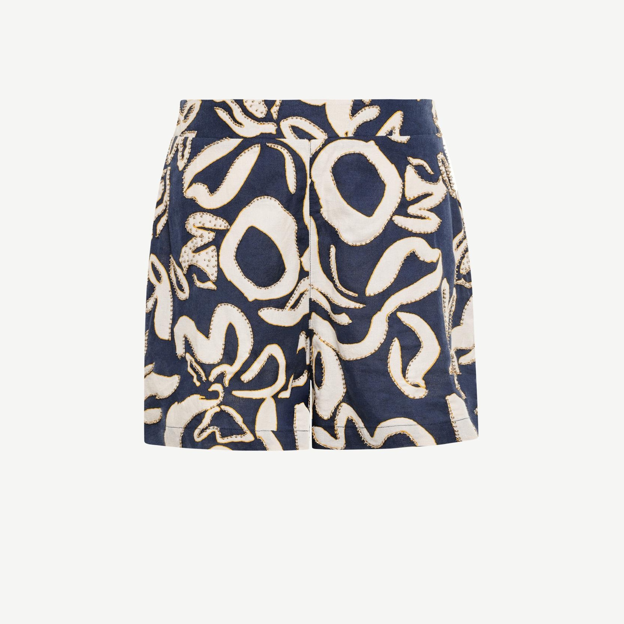 YARGICI Beli Fermuarlı Şort