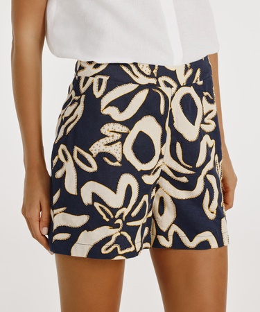  YARGICI Beli Fermuarlı Şort