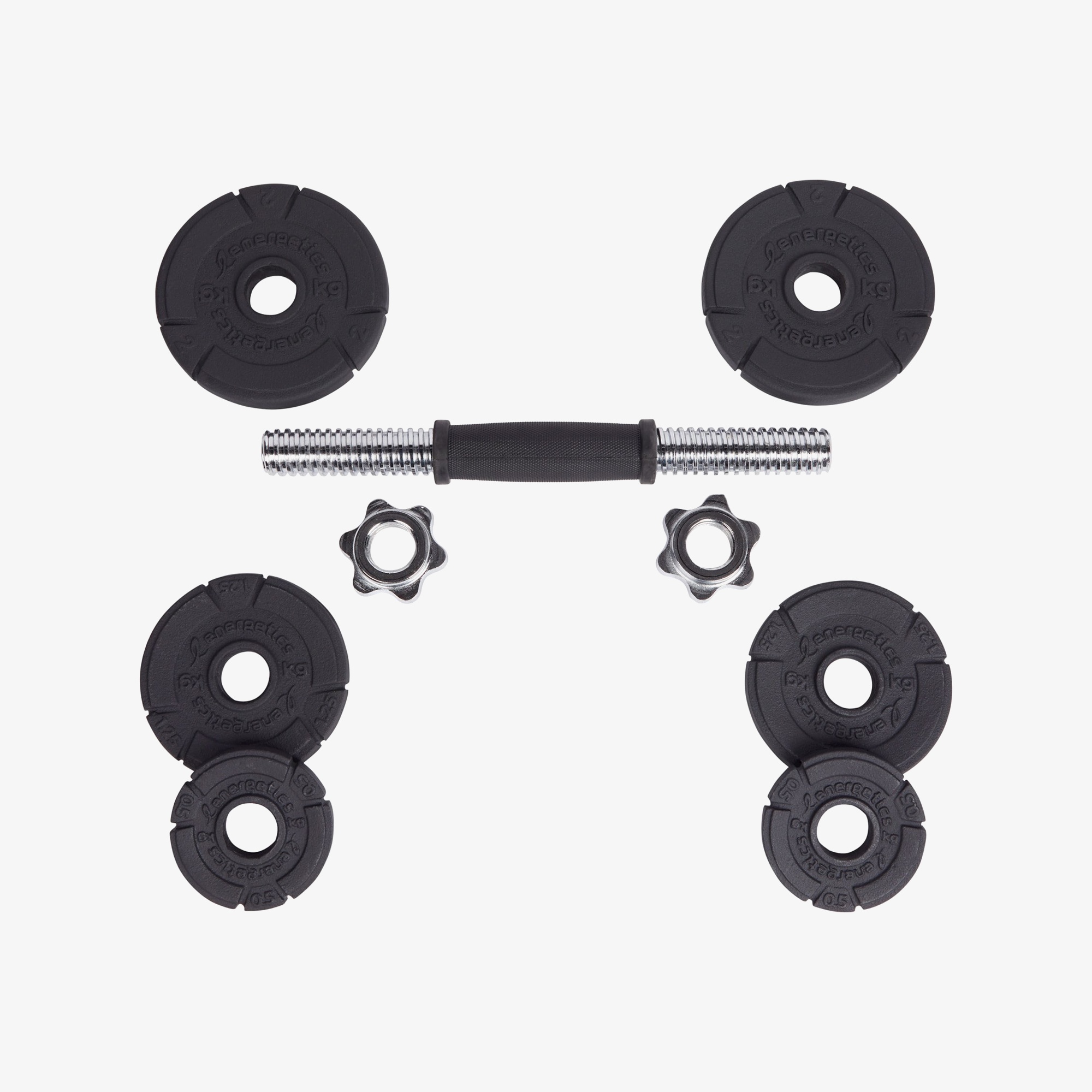 Energetics Premium 10Kg Cast iron Set (30Mm) Dambıl