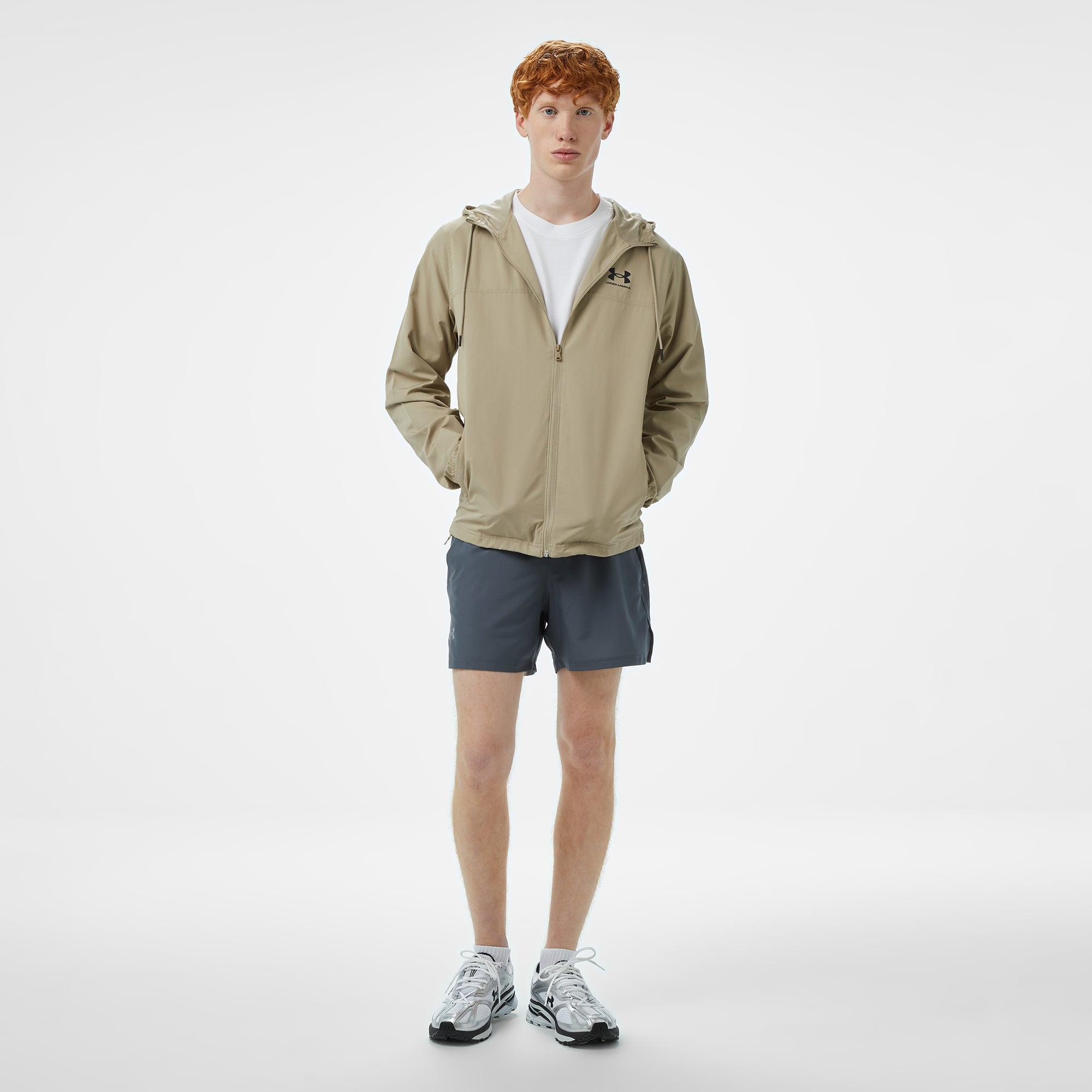 Under Armour Rial Wn Windbreaker Erkek Kahverengi Rüzgarlık