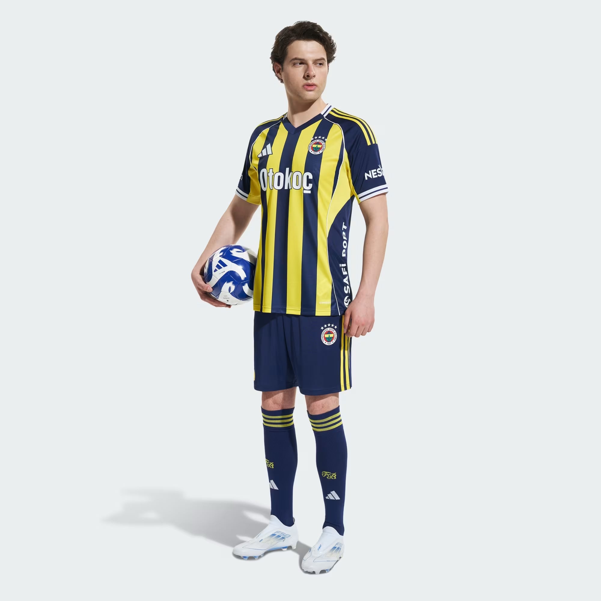  adidas Fenerbahçe 25-26 Erkek Lacivert Futbol İç Saha Şortu