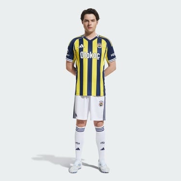  adidas Fenerbahçe 25-26 Erkek Beyaz İç Saha Futbol Şortu