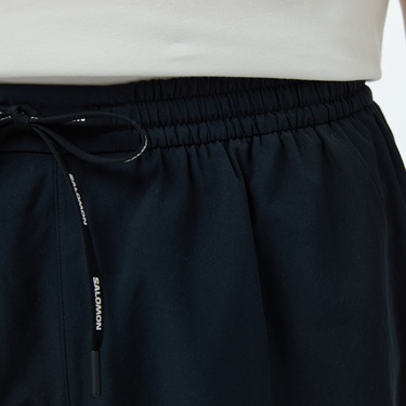  Salomon Shkout Easy 5 Erkek Siyah Koşu Şortu