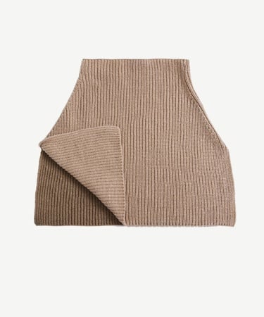  YARGICI İki Renkli Triko Boyunluk