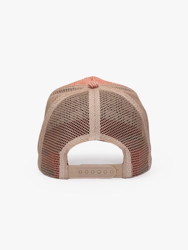  RustandRich Kadın Erkek Kiremit Trucker Şapka-City's Collection-Tokyo